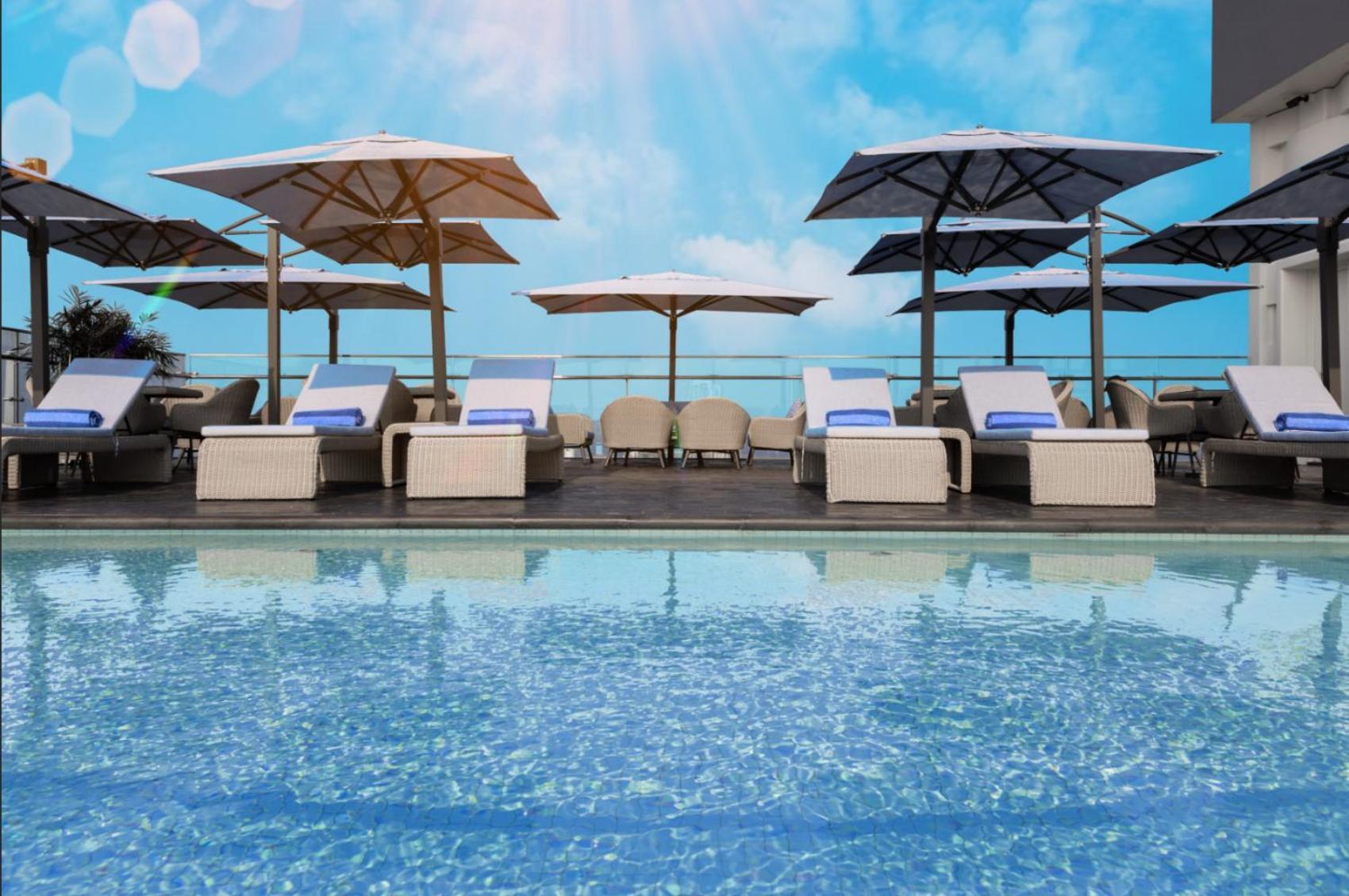 Wink Icon Hotel Danang Riverside - Luxury Suites - 24Hrs Stay & Rooftop Pool Bar Eksteriør bilde